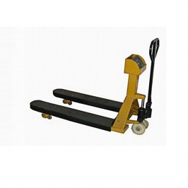 Electronic hydraulic forklift truck scale