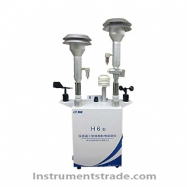 H6 type professional dual-channel air quality monitoring micro station for Particulate matter and ozone