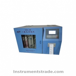 KZDL-8E microcomputer integrated sulfur measuring instrument for Total sulfur content